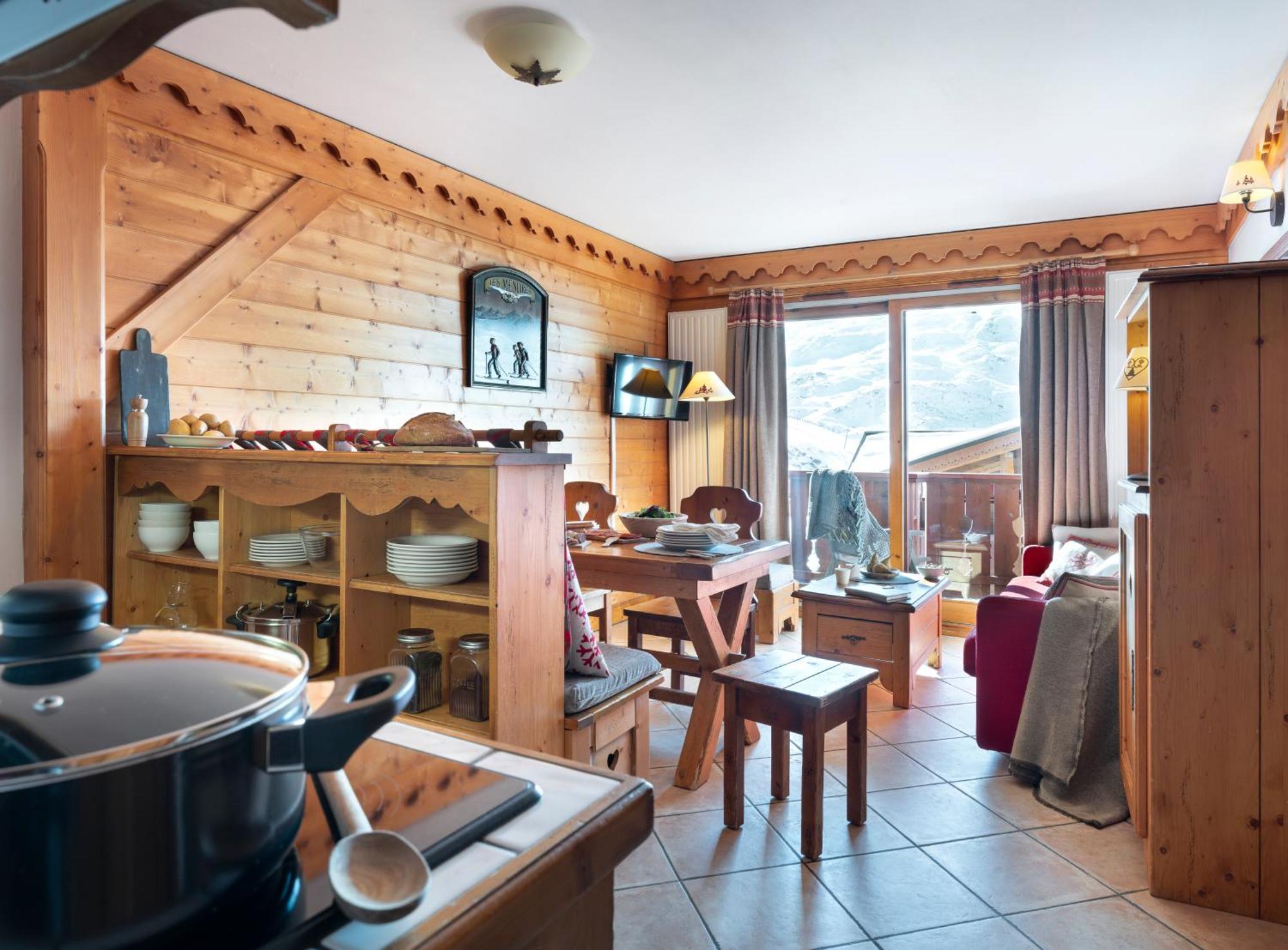 Residence Pierre & Vacances Premium Les Alpages De Reberty Les Menuires Bagian luar foto