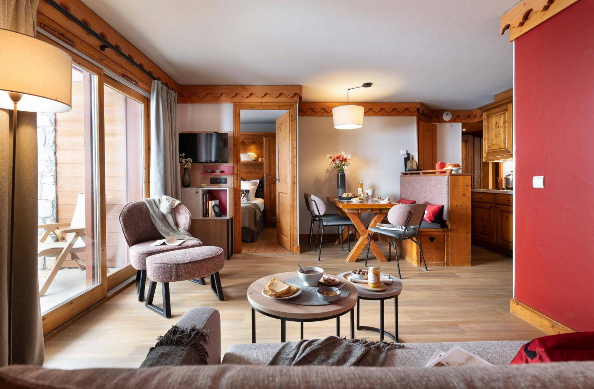 Residence Pierre & Vacances Premium Les Alpages De Reberty Les Menuires Bagian luar foto